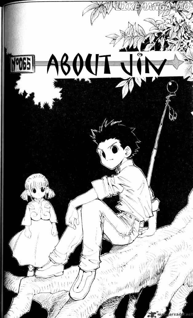 Hunter x Hunter, Chapter 65 image 02